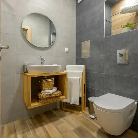 Boho Sea View One-bedroom Pool & Daire