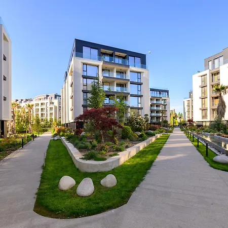 Boho Sea View One-bedroom Pool & Aziz Konstantin ve Elena