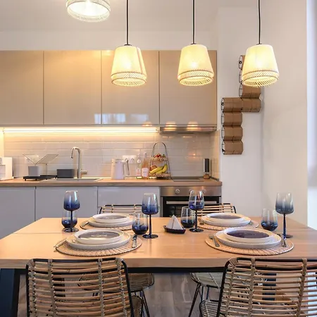 Daire Boho Sea View One-bedroom Pool & Aziz Konstantin ve Elena